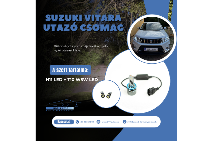 Suzuki vitara utazó csomag